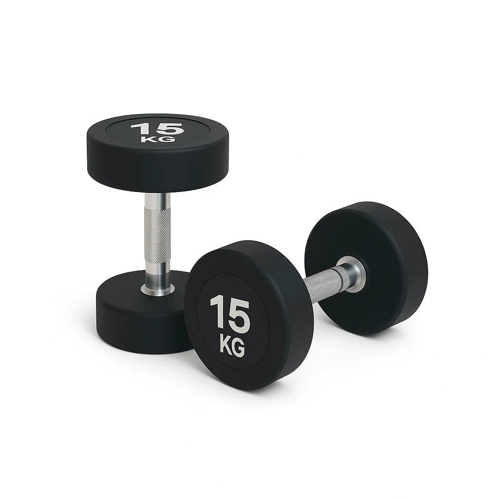 Urethane Round Dumbbell - BlackBear Fitness